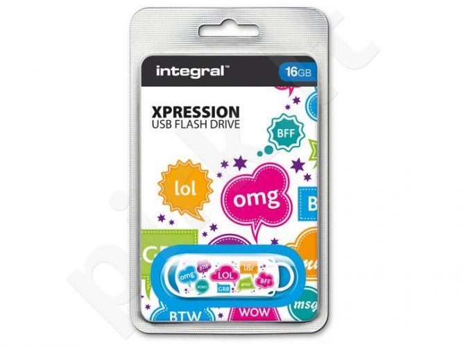 Atmintukas Integral Xpression TXT 16GB