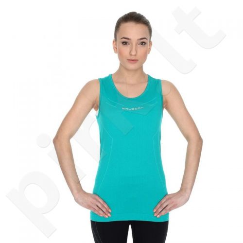 Marškinėliai termoaktyvūs Brubeck Athletic W TA10200 žalio atspalvio