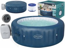 60029 Sūkurinis pripučiamas baseinas 4-6 asmenims su Wifi - Jacuzzi Lay-Z-Spa Milan196x71 cm. - Bestway