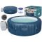 60029 Sūkurinis pripučiamas baseinas 4-6 asmenims su Wifi - Jacuzzi Lay-Z-Spa Milan196x71 cm. - Bestway