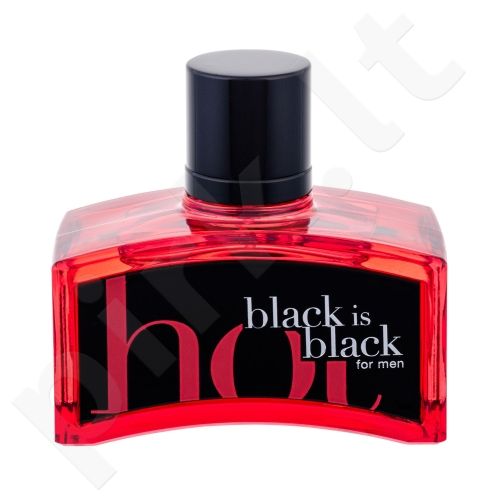 Nuparfums Black is Black, Hot, tualetinis vanduo vyrams, 100ml