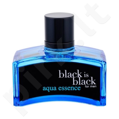 Nuparfums Black is Black, Aqua Essence, tualetinis vanduo vyrams, 100ml