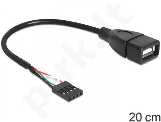 Delock kabelis USB 2.0 type-A female to pin header