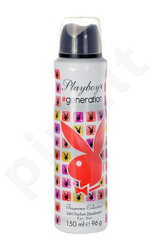 Playboy Generation For Her, dezodorantas moterims, 150ml