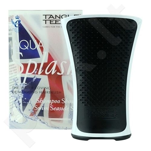 Tangle Teezer Aqua Splash, plaukų šepetys moterims, 1pc, (Black)
