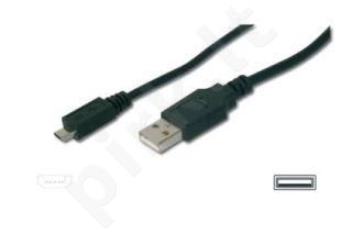 Jungiamasis kabelis Assmann USB 2.0 A/M - microB/M