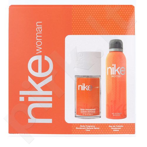 Nike Perfumes Woman, rinkinys dezodorantas moterims, (Dsp 75ml + 200ml dezodorantas)