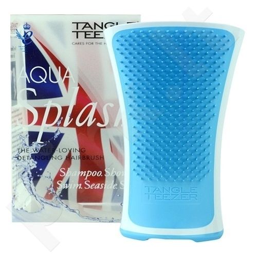 Tangle Teezer Aqua Splash, plaukų šepetys moterims, 1pc, (Blue)