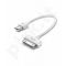 Apple iPhone 4/4S 15cm USB laidas Cellular baltas