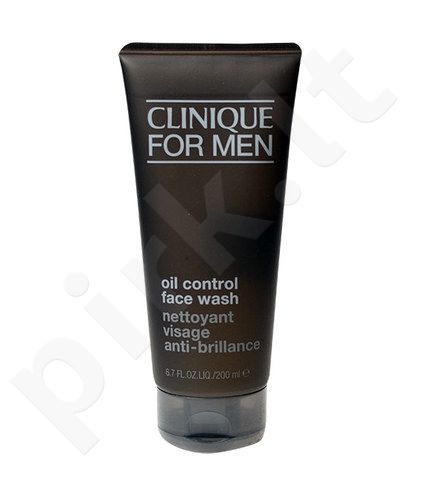 Clinique For Men, Oil Control Face Wash, prausiamoji želė vyrams, 200ml