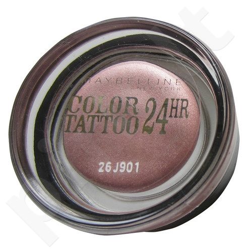 Maybelline Color Tattoo, 24H, akių šešėliai moterims, 4g, (50 Eternal Silver)