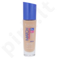 Rimmel London Match Perfection, SPF20, makiažo pagrindas moterims, 30ml, (101 Classic Ivory)