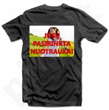 Marškinėliai su Jūsų pasirinkta nuotrauka