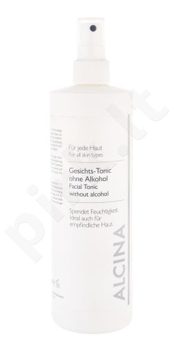 ALCINA Facial Tonic, Without Alcohol, veido purškiklis, losjonas moterims, 500ml