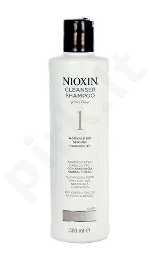 Nioxin System 1, Cleanser, šampūnas moterims, 1000ml