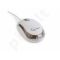Gembird Optical mouse 1000 DPI, USB, white/transparent