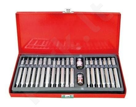Antgalių rinkinys TORX. HEX. SPLINE 40vnt. 