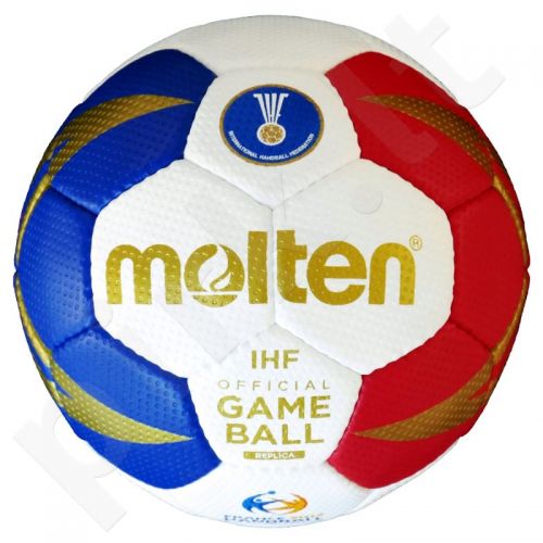 Rankinio kamuolys Molten Pasaulio čempionatas Prancūzija 2017 Replica H1X3200-M7F