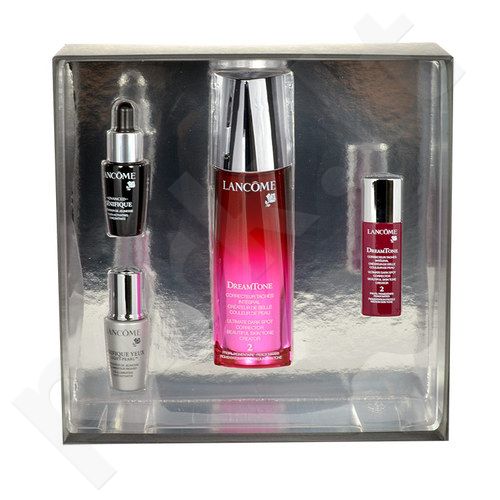 Lancôme Dreamtone, rinkinys veido serumas moterims, (40ml DreamTone Ultimate 2 + 7ml DreamTone Ultimate 2 + 5ml Génifique Yeux Light-Pearl + 7ml Advanced Génifique), (2 Medium Skin Tone)