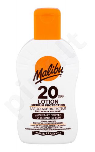 Malibu Lotion, Sun kūno losjonas moterims ir vyrams, 200ml