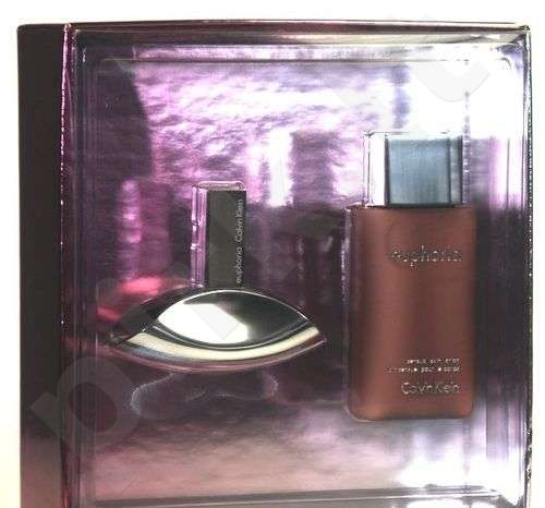 Calvin Klein Euphoria, rinkinys kvapusis vanduo moterims, (EDP 30ml + 100ml kūno losjonas)