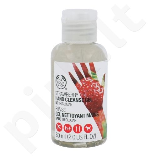 The Body Shop Strawberry, Antibacterial želė moterims, 60ml