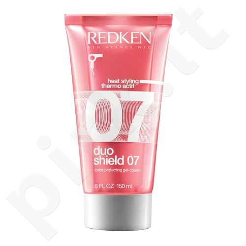 Redken Duo Shield 07, Color Protecting Gel Cream, karštam plaukų formavimui moterims, 150ml