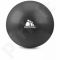Gimnastikos kamuolys Meteor 75cm su pompa juoda  31134