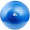 Gimnastikos kamuolys Meteor 65 cm su pompa mėlyna 31133