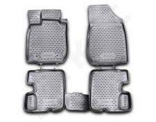 Guminiai kilimėliai 3D DACIA Sandero, 2008-2012, 4 pcs. /L11010G /gray