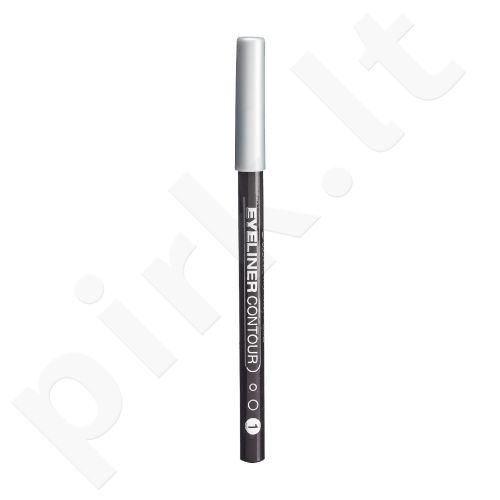 Gabriella Salvete Eyeliner Contour, akių kontūrų pieštukas moterims, 0,28g, (01 Graphite)