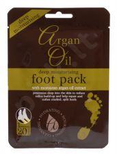 Xpel Argan Oil, Deep Moisturising Foot Pack, Foot kremas moterims, 1pc