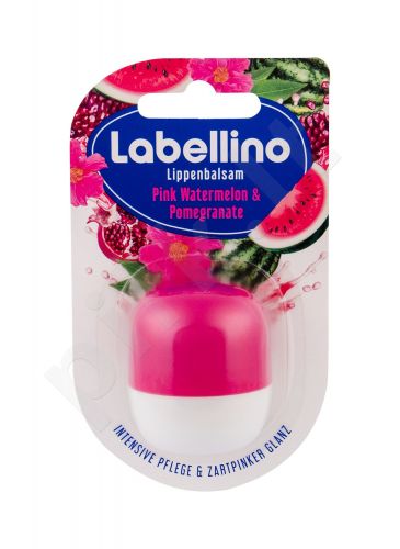 Labello Labellino, lūpų balzamas moterims, 7ml, (Pink Watermelon & Pomegranate)