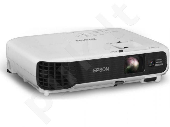 Epson EB-U04 3LCD 3LCD WUXGA/16:10/1920x1200/3000Lm/15000:1/Zoom 1.2x/Lamp 5000-10000h/VGA