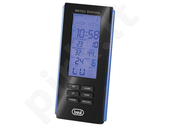 Meteorologinė stotelė Trevi ME 3108 RC BLACK