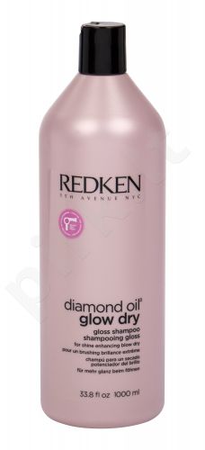 Redken Diamond Oil, Glow Dry, šampūnas moterims, 1000ml