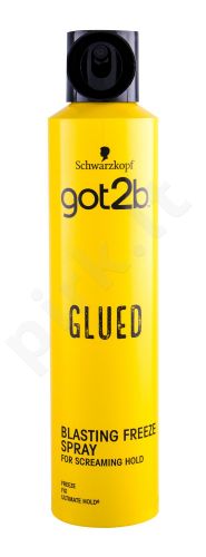 Schwarzkopf Got2b, Glued Blasting Freeze Spray, plaukų purškiklis moterims ir vyrams, 300ml