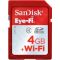Atminties kortelė SanDisk SDHC Eye Fi 4GB, Integruotas Wi-Fi siųstuvas