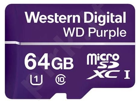 WD Purple Micro SDHC 64GB