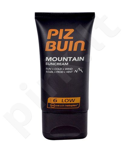 PIZ BUIN Mountain, veido apsauga nuo saulės moterims ir vyrams, 40ml