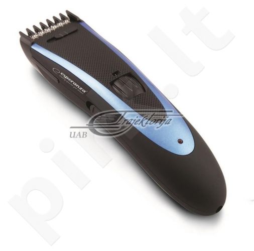 Tondeuse à Cheveux Sans Fil ESPERANZA APOLLO - Modèle EBC004 Noir/Bleu - Neuve