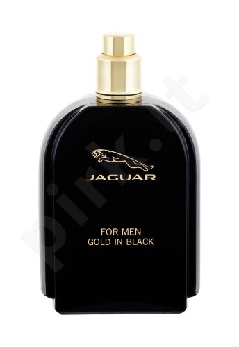 Jaguar For Men Gold in Black, tualetinis vanduo vyrams, 100ml, (Testeris)