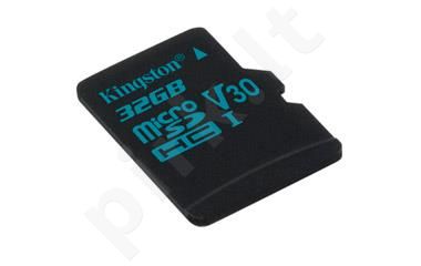 Kingston 32GB microSD Class U3 UHS-I 90R/45W