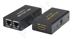 Video Extender LogiLink HDMI /CAT5 iki 30m