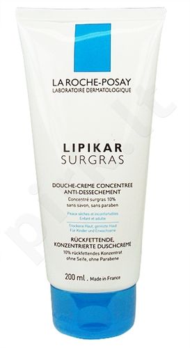 La Roche-Posay Lipikar Surgras dušo kremas, kosmetika moterims, 200ml