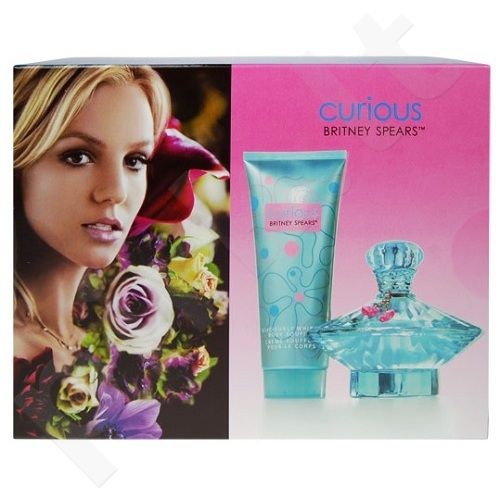 Britney Spears Curious, rinkinys kvapusis vanduo moterims, (EDP 100ml + 100ml kūno kremas)