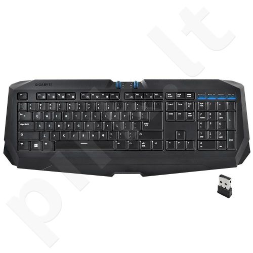 Gigabyte Gaming keyboard FORCE K7 Wireless, Black