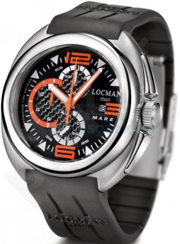 Laikrodis LOCMAN MARE chronografas 013300BKNOR9GOK - Pirk.lt parduotuvė