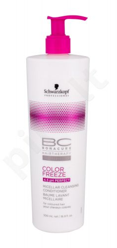 Schwarzkopf BC Bonacure Color Freeze, Micellar Cleansing Conditioner, kondicionierius moterims, 500ml