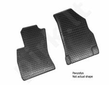 Guminiai  kilimėliai Fiat Doblo I 2s 2001-2008 /2pc., 0911P